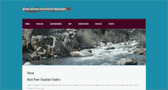 Desktop Screenshot of kernrivervacationtrailers.com